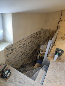 Photo de galerie - Enduit pierre apparente 