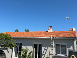 Photo de galerie - Peinture toiture 