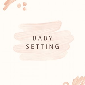 Photo de galerie - Baby setting 
