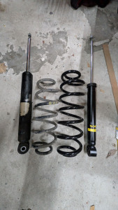 Photo de galerie - Modification suspension arrière a cause de pièces plus disponibles. 