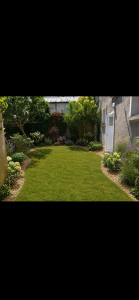 Photo de galerie - Création jardin espace collectif 