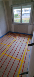 Photo de galerie - Plancher chauffant