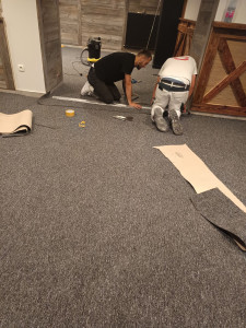 Photo de galerie - Pose de parquet - Revêtement de sol