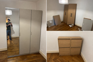 Photo de galerie - Assemblage meuble IKEA 