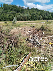 Photo de galerie - Enlèvement de bois 