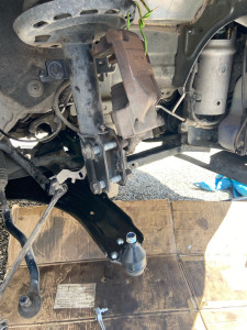 Photo de galerie - Remplacement frein et triangle avant 