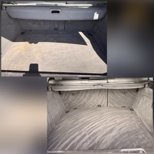 Photo de galerie - Nettoyage intérieur avec l’option shampoing coffre sur une BMW X6