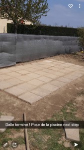 Photo de galerie - Dalle de piscine 