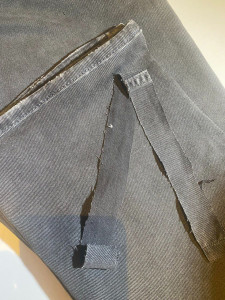 Photo de galerie - Réduction de longueur avec ourlet d'origine