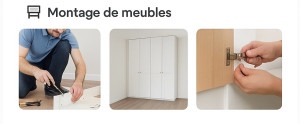 Photo de galerie - Montage de meuble ,fixations…
