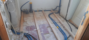 Photo de galerie - Création d'une sdb