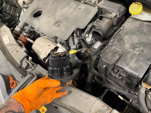 Photo de galerie - Remplacement filtre à huile 