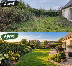Photo de galerie - Reprise d' un jardin a l'abandon 