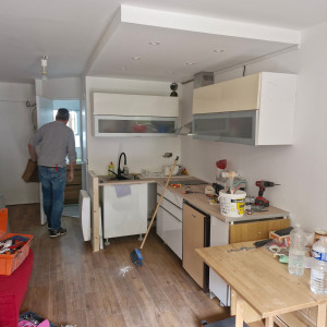 Photo de galerie - 
renovation d un studio