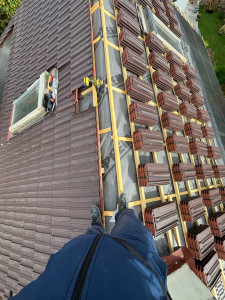 Photo de galerie - Pose tuille mécanique