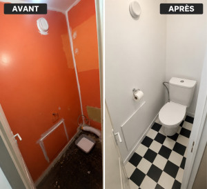 Photo de galerie - Renovation de wc 
