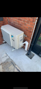 Photo de galerie -  installation mono split véranda 