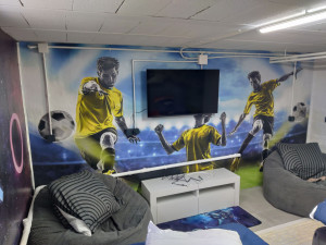 Photo de galerie - Pose de posters 