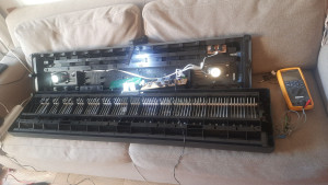 Photo de galerie - Réparation  piano
 Yamaha P-95 réalisé.
