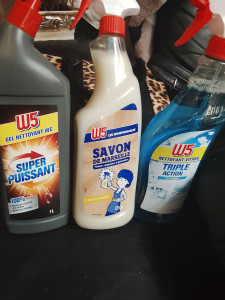 Photo de galerie - Produits utilisés lors de l intervention 