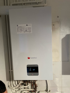 Photo de galerie - Remplacement de chaudière 