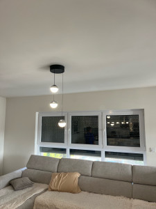 Photo de galerie - Montage, lampe, lustre