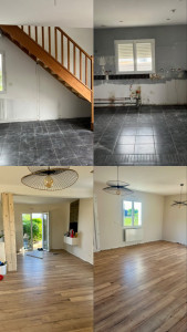 Photo de galerie - Rénovation sol maison 