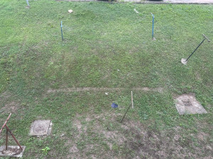 Photo de galerie - Là je viens de mettre la pelouse toute propre. 