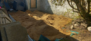 Photo de galerie - Création d'une terrasse en carreaux de ciment