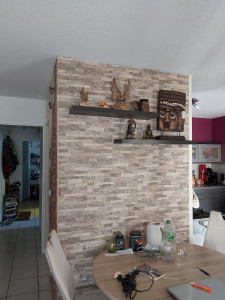 Photo de galerie - Pose de parement