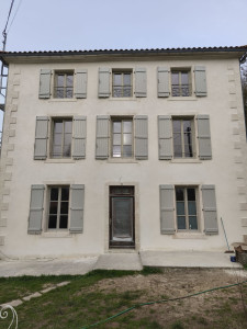 Photo de galerie - Fabrication de volets bois