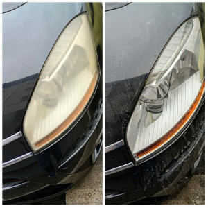 Photo de galerie - Je prépare la voiture pour le contrôle technique : remplacement des phares, des plaquettes et des disques de frein, vidange d’huile, nettoyage du véhicule et vérification de tous les éléments afin qu’elle passe le contrôle technique avec succès