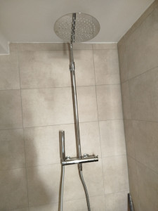 Photo de galerie - Pose colonne de douche 