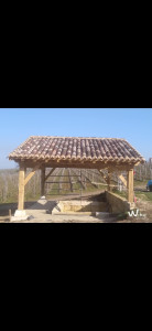 Photo de galerie - Réalisation de une charpente plus couverture 