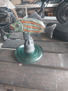 Photo de galerie - Petite déco avec pièces de recuperation