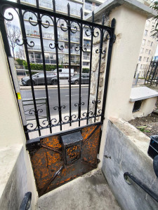 Photo de galerie - Rénovation d'un portail