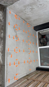 Photo de galerie - Pose de carrelages d’une terrasse 