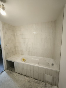 Photo de galerie - Pose de faïence 6x25