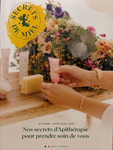 Photo de galerie - L’Apithérapie au service de votre bien-être. Cosmétique et compléments à base des 5 Trésors de la ruche ?