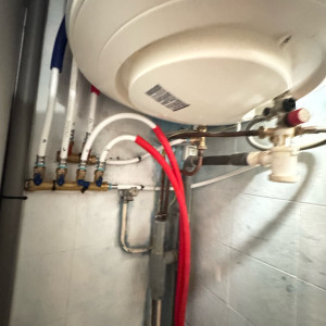 Photo de galerie - Remplacement chauffe-eau et création de nourrice, rénovation Plomberie