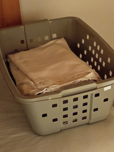 Photo de galerie - Une des nombreuses panière repassée 