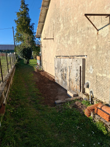 Photo de galerie - Enlèvement de lierre , de roncier et démolition d'un abri.