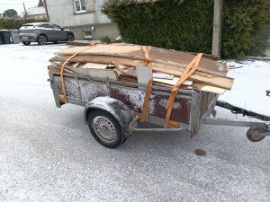 Photo de galerie - Transport de bois à la decheterie 