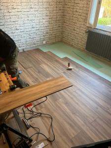 Photo de galerie - POSE DE PARQUET