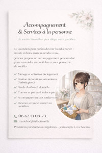 Photo de galerie - Service d’aide à la personne 