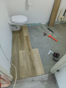 Photo de galerie - Pose de parquet - Revêtement de sol