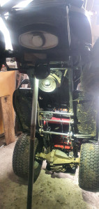 Photo de galerie - Remplacement courroie de transmission 