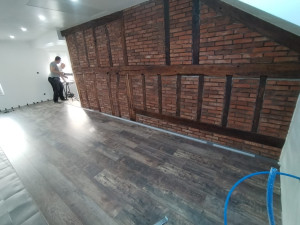 Photo de galerie - Réparation d'un ancien mur en brique 