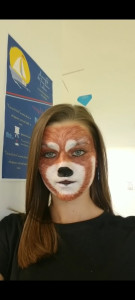 Photo de galerie - Maquillage d'animal réalisé sur moi-même