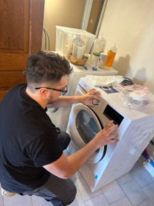 Photo de galerie - Installation sèche linge 